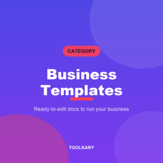 Business Templates